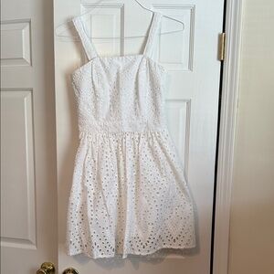 White Eyelet Sundress